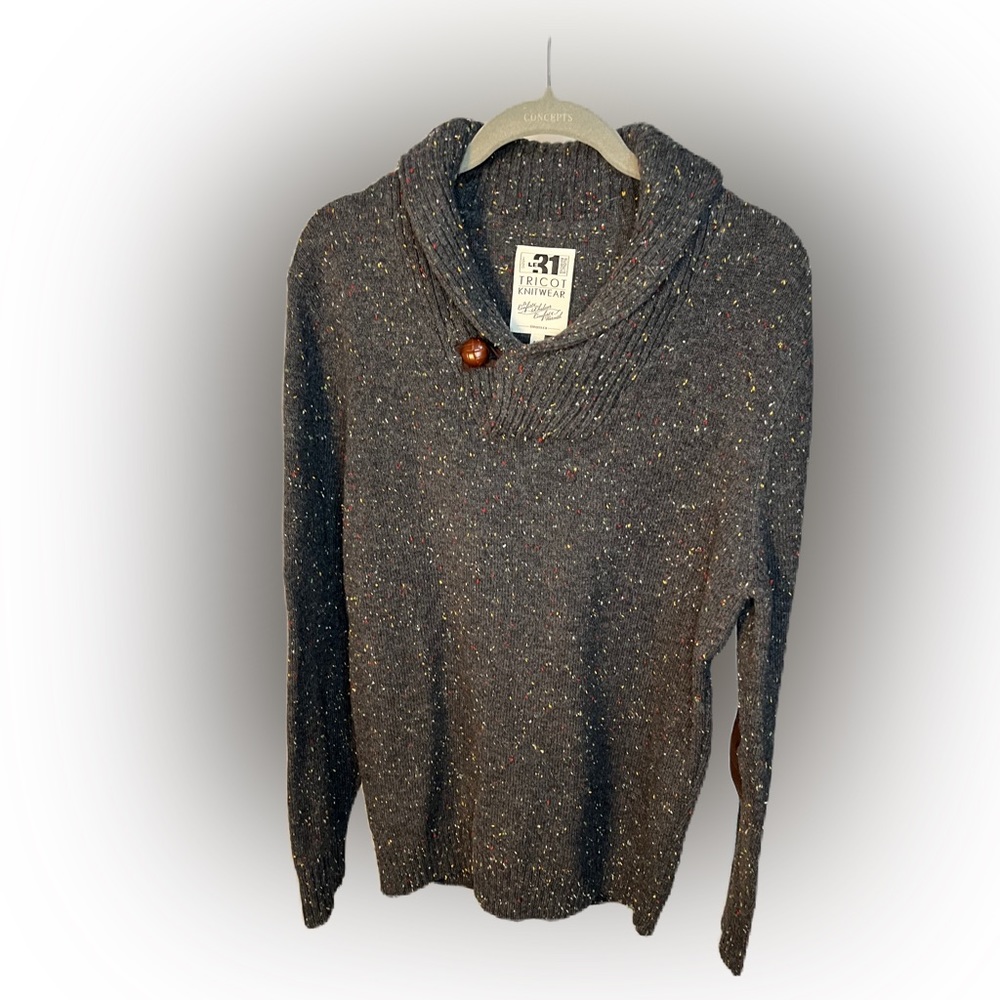 Le 31 exclusive simons lambs wool knit shirt P/S